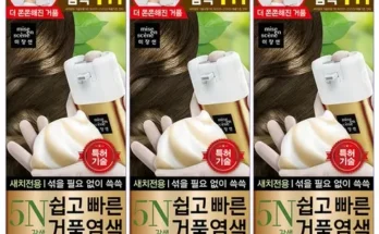 망설일수록 손해보는 미쟝센거품염색 추천상품