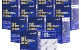 나만 빼고 다 아는 소연골 콘드로이친 1200 알파플러스 60정 x 12박스  추천상품