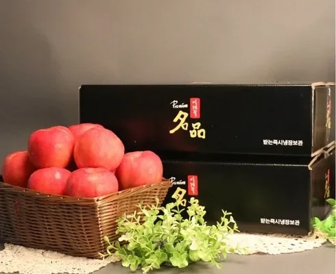 톱배우들도 쓴다는 장길영 부사 보조개 사과 3kg2박스  총6kg 추천상품