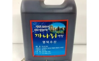 인플루언서들이 먼저 찾는 백령도까나리액젓800g6병 추천상품