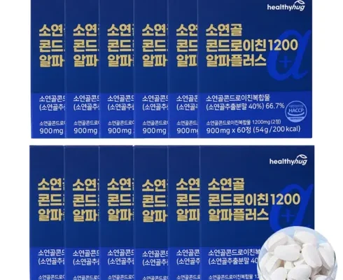 심플한 소연골 콘드로이친 1200 알파플러스 12개월3개월 Top8추천