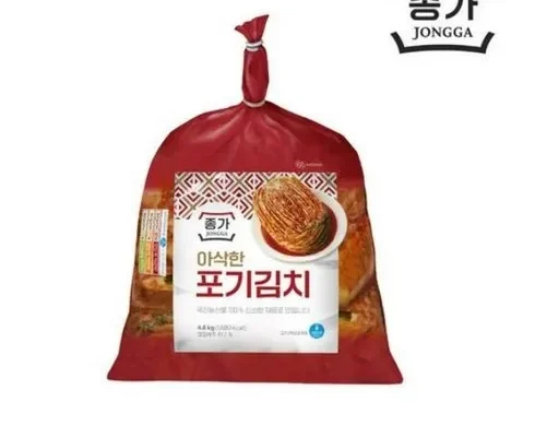 독특한  종가 중부식 포기김치 11kg (5.5kg X 2 적극추천