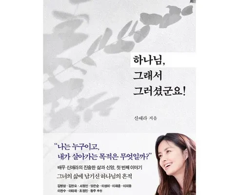 간편한 하나님그래서그러셨군요 리뷰